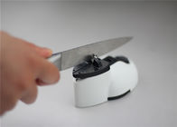Non - Slip Suction Cup Knife Sharpener / 2 Stage Knife Sharpener For Metal Knife