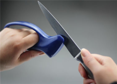 Lightweight Small Knife Sharpener , Plastic Knife Sharpener For Metal Knives