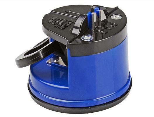 Macchina per affilare i coltelli portatile manuale, macchina per affilare i coltelli della tazza di aspirazione per il cuoco unico domestico